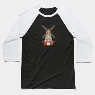 Windmill Baseball T-Shirt